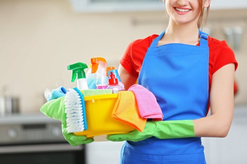 Spotless kitchen cleaned by Zara Cleaners