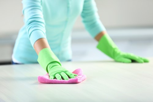 Scheduling home cleaning services online